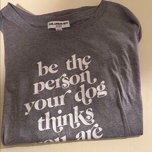 Sub_Urban Riot Gray Inspirational Dog Tee